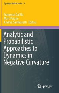 Cover image for Analytic and Probabilistic Approaches to Dynamics in Negative Curvature