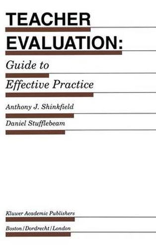 Cover image for Teacher Evaluation: Guide to Effective Practice