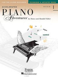 Cover image for Piano Adventures for the Older Beginner Tech Bk 1: Technique & Artistry Book 1