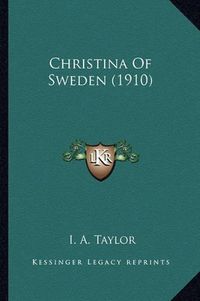 Cover image for Christina of Sweden (1910)