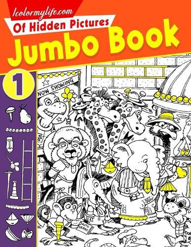 Cover image for Jumbo Book of Hidden Pictures For Kids