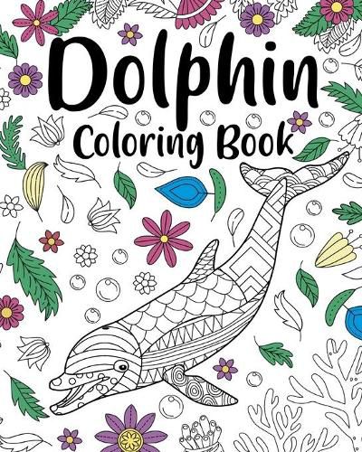 Cover image for Dolphin Coloring Book