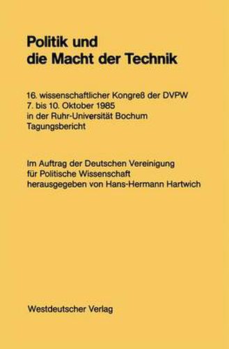 Cover image for Politik und die Macht der Technik