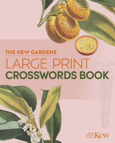 Cover image for The Kew Gardens Large Print Crosswords Book