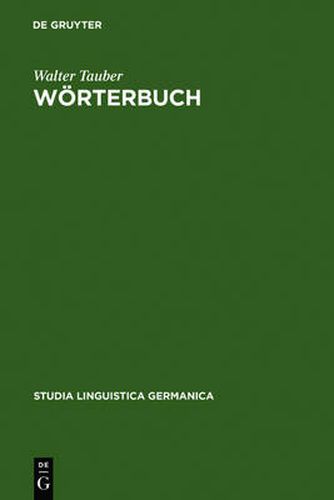 Cover image for Woerterbuch