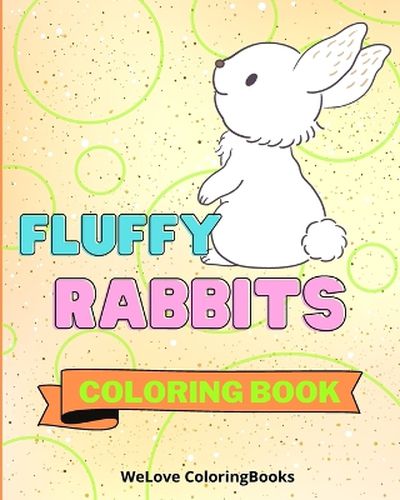 Cover image for Fluffy Rabbits Coloring Book