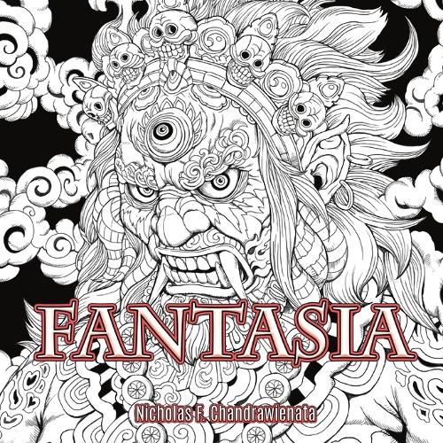 Cover image for Fantasia Anti-Stress Adult Coloring Book