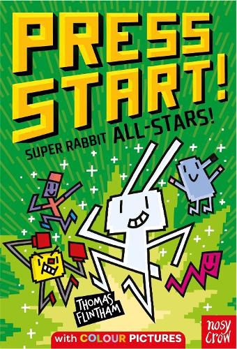 Cover image for Press Start! Super Rabbit All-Stars!