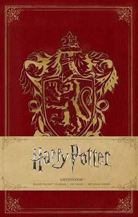 Cover image for Harry Potter: Gryffindor Ruled Pocket Journal