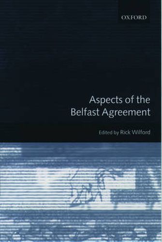 Cover image for Aspects of the Belfast Agreement