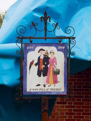 Cover image for Alex Da Corte - A Man Full of Trouble