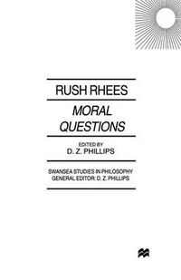 Cover image for Moral Questions: by Rush Rhees