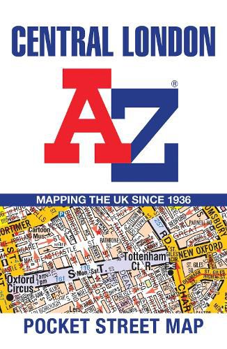 Central London A-Z Pocket Street Map