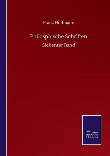 Philosphische Schriften: Siebenter Band