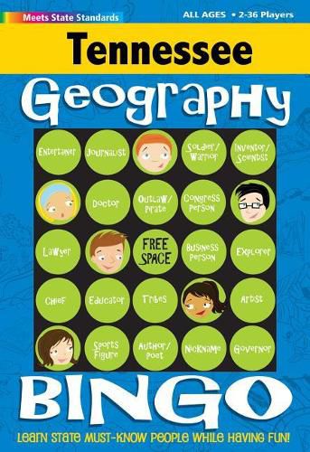 Cover image for Tennessee Geography Bingo