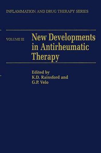 Cover image for New Developments in Antirheumatic Therapy