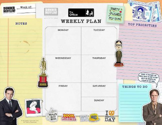 Cover image for The Office: Weekly Planner Notepad