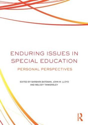 Cover image for Enduring Issues In Special Education: Personal Perspectives