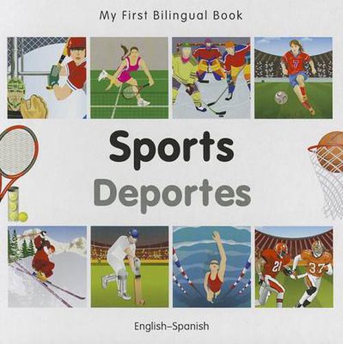 Cover image for My First Bilingual Book - Sports: English-spanish