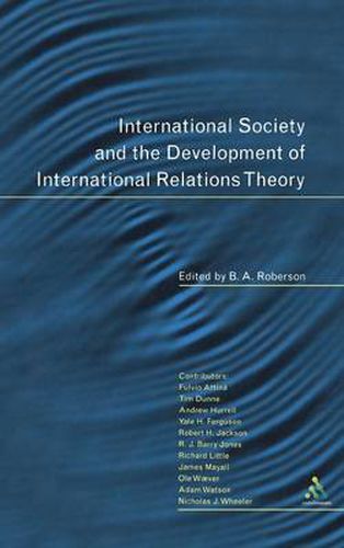 Cover image for International Society and the Development of International Relations Theory