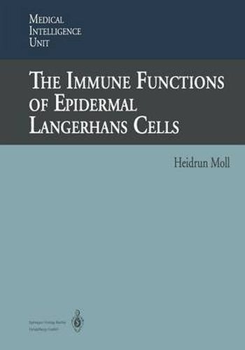 Cover image for The Immune Functions of Epidermal Langerhans Cells