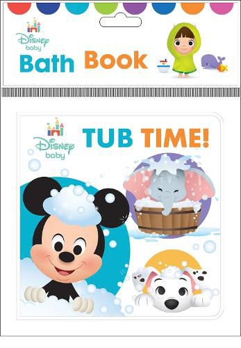 Cover image for Bath Book Disney Baby Tub Time