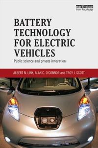 Cover image for Battery Technology for Electric Vehicles: Public science and private innovation