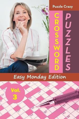 Cover image for Crossword Puzzles Easy Monday Edition Vol. 3