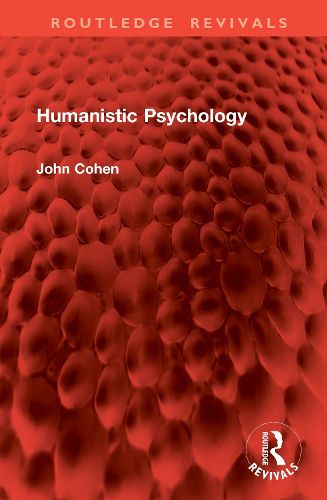 Cover image for Humanistic Psychology
