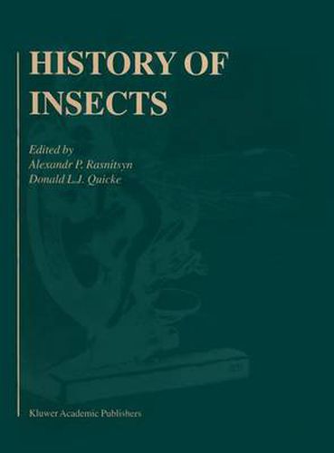 Cover image for History of Insects