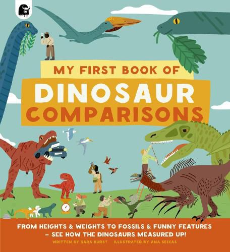 Cover image for My First Book of Dinosaur Comparisons