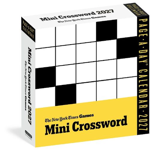 Cover image for The New York Times Mini Crossword Page-A-Day (R) Calendar 2027