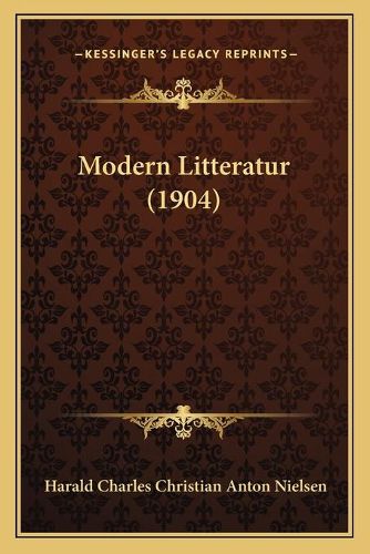 Cover image for Modern Litteratur (1904)