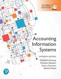 Cover image for Accounting Information Systems, Global Edition -- Revel