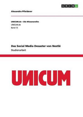 Cover image for Das Social Media Desaster von Nestle