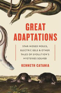 Cover image for Great Adaptations: Star-Nosed Moles, Electric Eels, and Other Tales of Evolution's Mysteries Solved