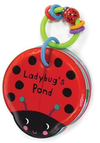 Cover image for Ladybug's Pond: Bathtime Fun with Rattly Rings and a Friendly Bug Pal