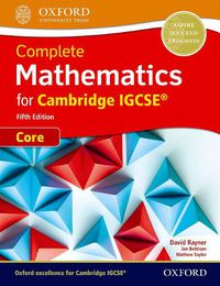 Cover image for Complete Mathematics for Cambridge IGCSE (R) Student Book (Core)