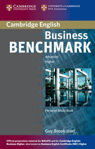 Cover image for Business Benchmark Advanced Personal Study Book for BEC and BULATS