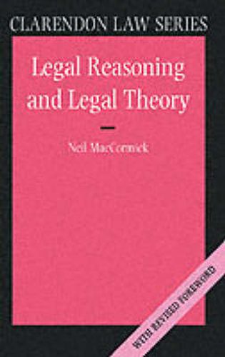 Cover image for Legal Reasoning and Legal Theory