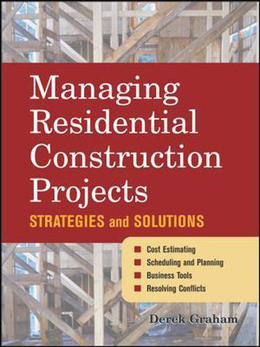 Cover image for Managing Residential Construction Projects