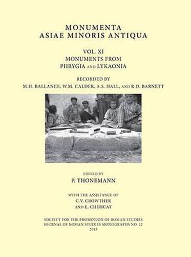 Cover image for Monumenta Asiae Minoris Antiqua Vol. XI