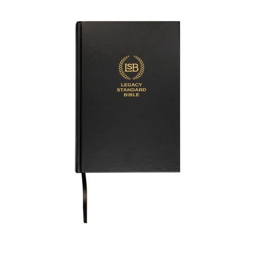 Cover image for Lsb Large Print Wide Margin Black Hardcover