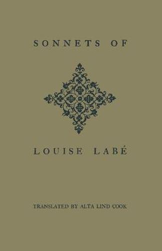 Cover image for Sonnets of Louise Labe