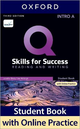 Cover image for Q: Skills for Success: Intro Level: Reading and Writing Split Student Book A with iQ Online Practice