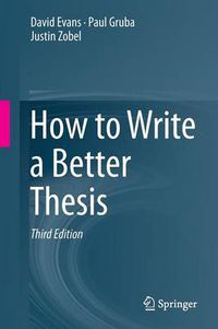 Cover image for How to Write a Better Thesis