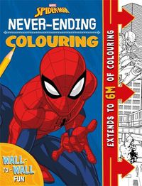 Cover image for Marvel Spider-Man: Never-Ending Colouring