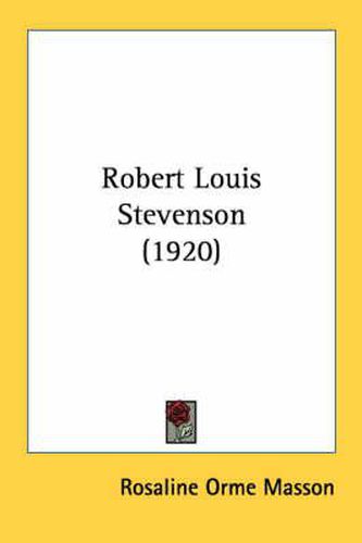 Robert Louis Stevenson (1920)