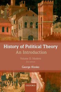 Cover image for History of Political Theory: An Introduction: Volume II: Modern