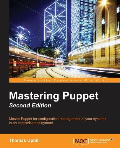 Cover image for Mastering Puppet -